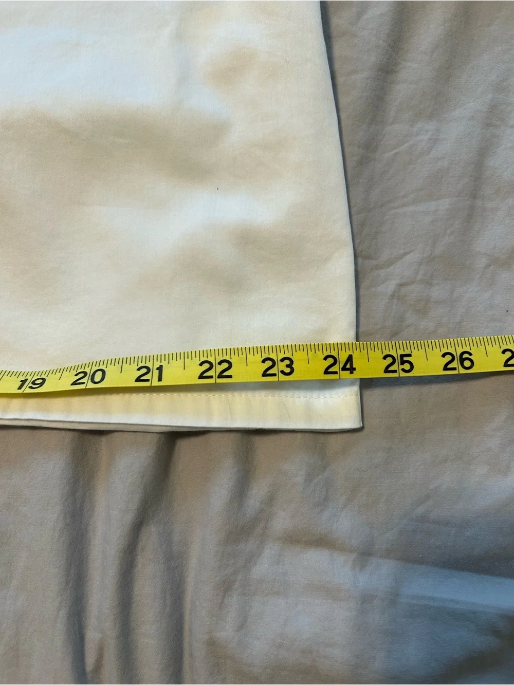 Crisp White 100% Cotton Pillowcases - Set of 2